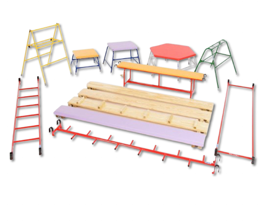 Key Stage 1 Agility Equipment Set - Large 14 Pieces