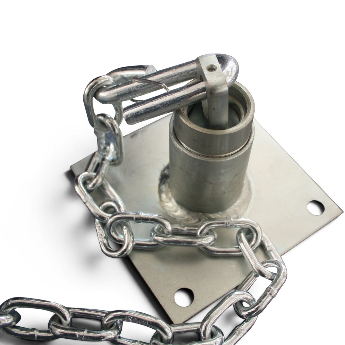 UK Gym Pits Gaofei adjustable steel floor anchor with metal chain for gymnastics equipment cabling systems