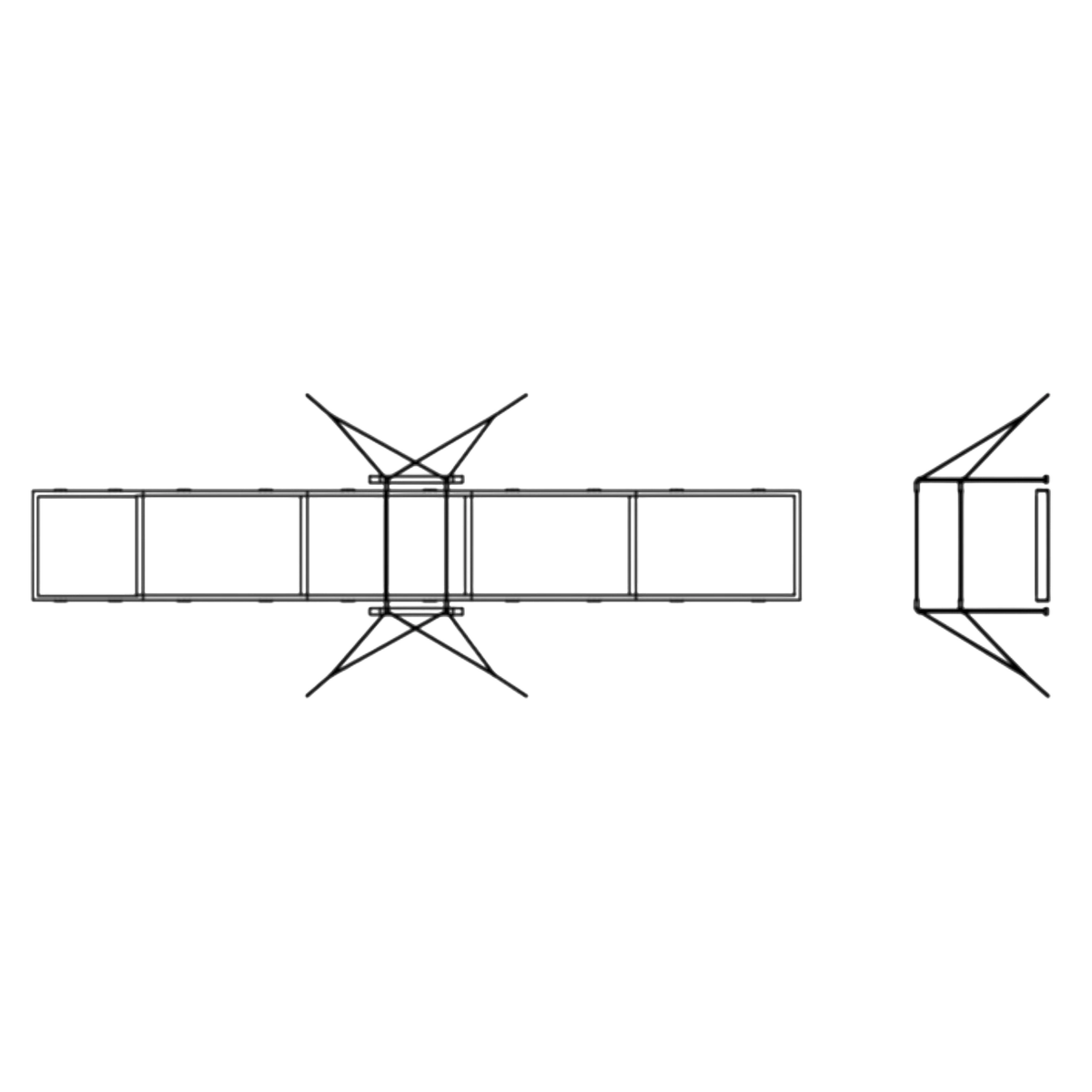 UK Gym Pits FIG approved asymmetric bars landing mat layout diagram showing dimensions and configuration