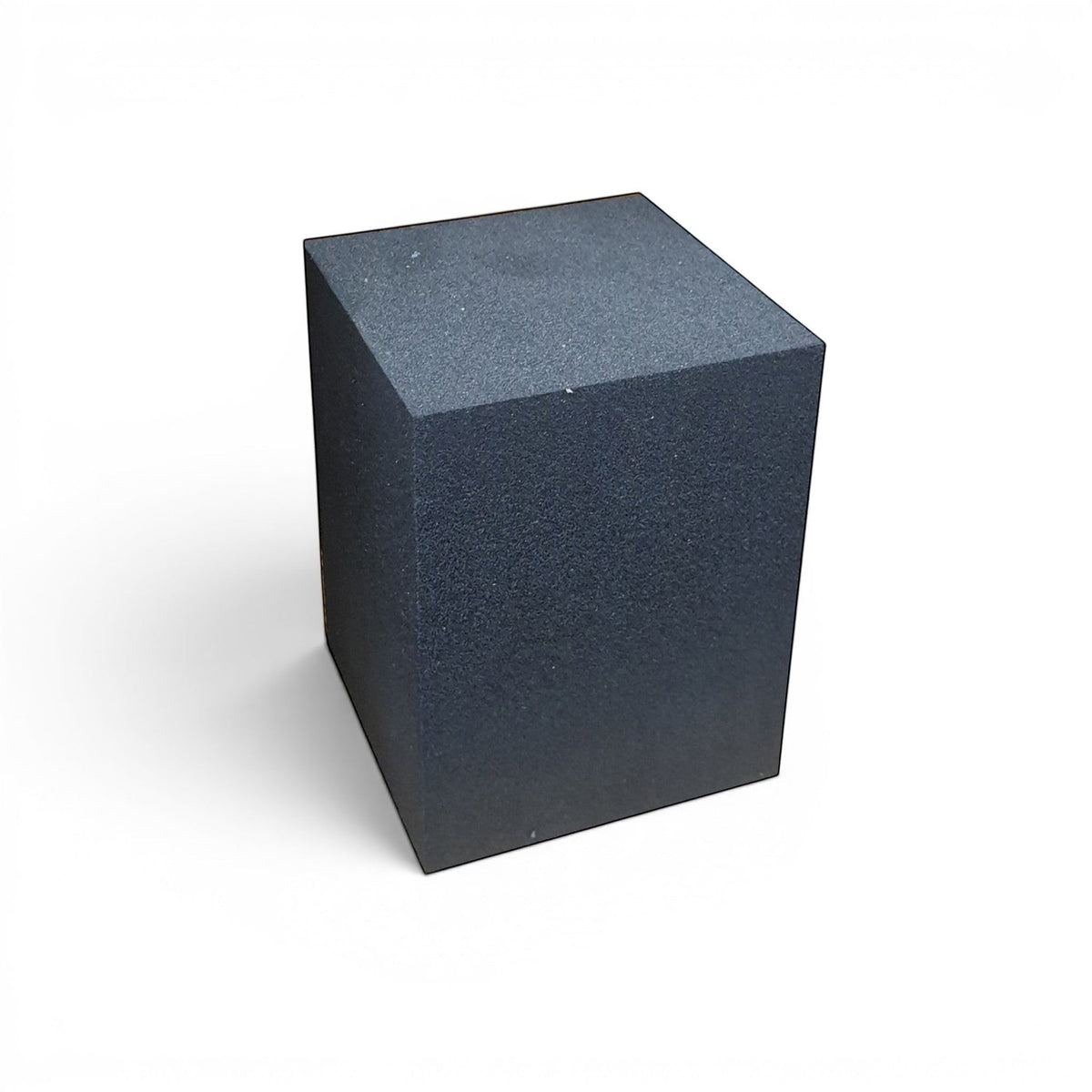 UK Gym Pits black EPDM foam block for sprung tumble floor construction, providing high elasticity and shock absorption.