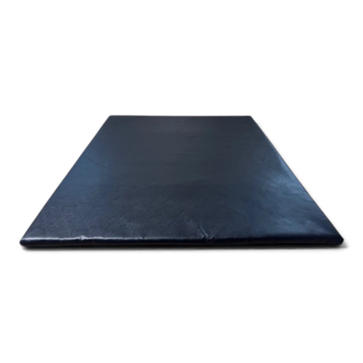 UK Gym Pits heavy duty black chipfoam fitness mat with a durable PVC surface and anti-slip base for martial arts.
