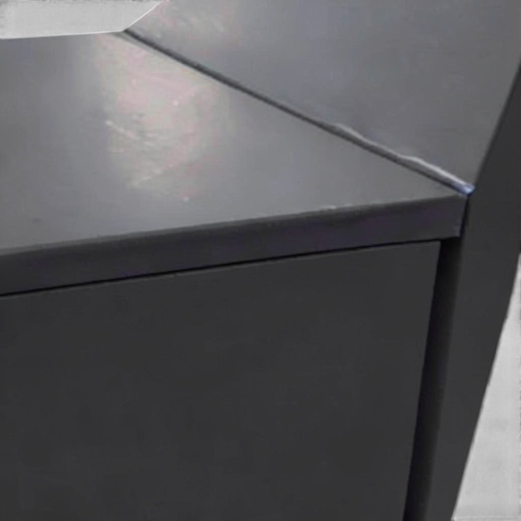 UK Gym Pits grey shock-absorbing foam wall and top edge padding for gymnastics landing pits with smooth PVC finish