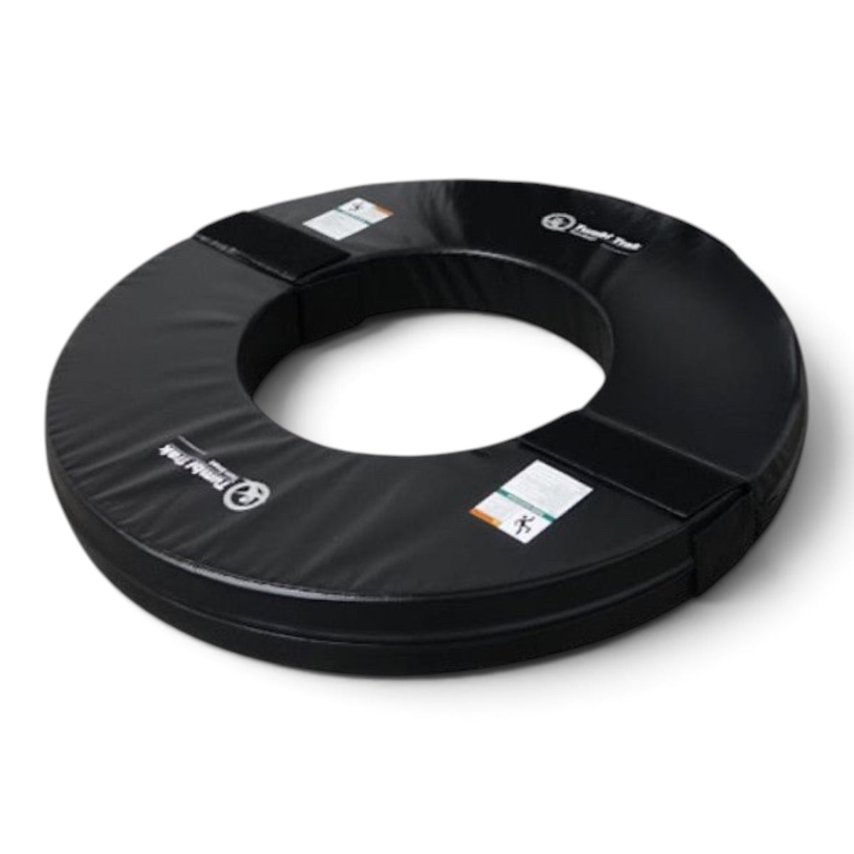 UK Gym Pits black foam orbiter ring for gymnastics skill training made with durable 18oz vinyl