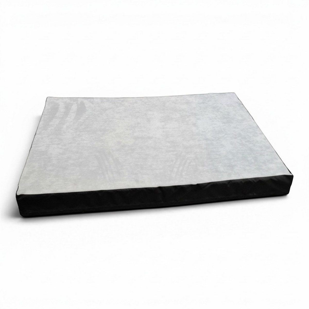 UK Gym Pits grey jersey top splat mat with black sides for gymnastics and martial arts landing safety