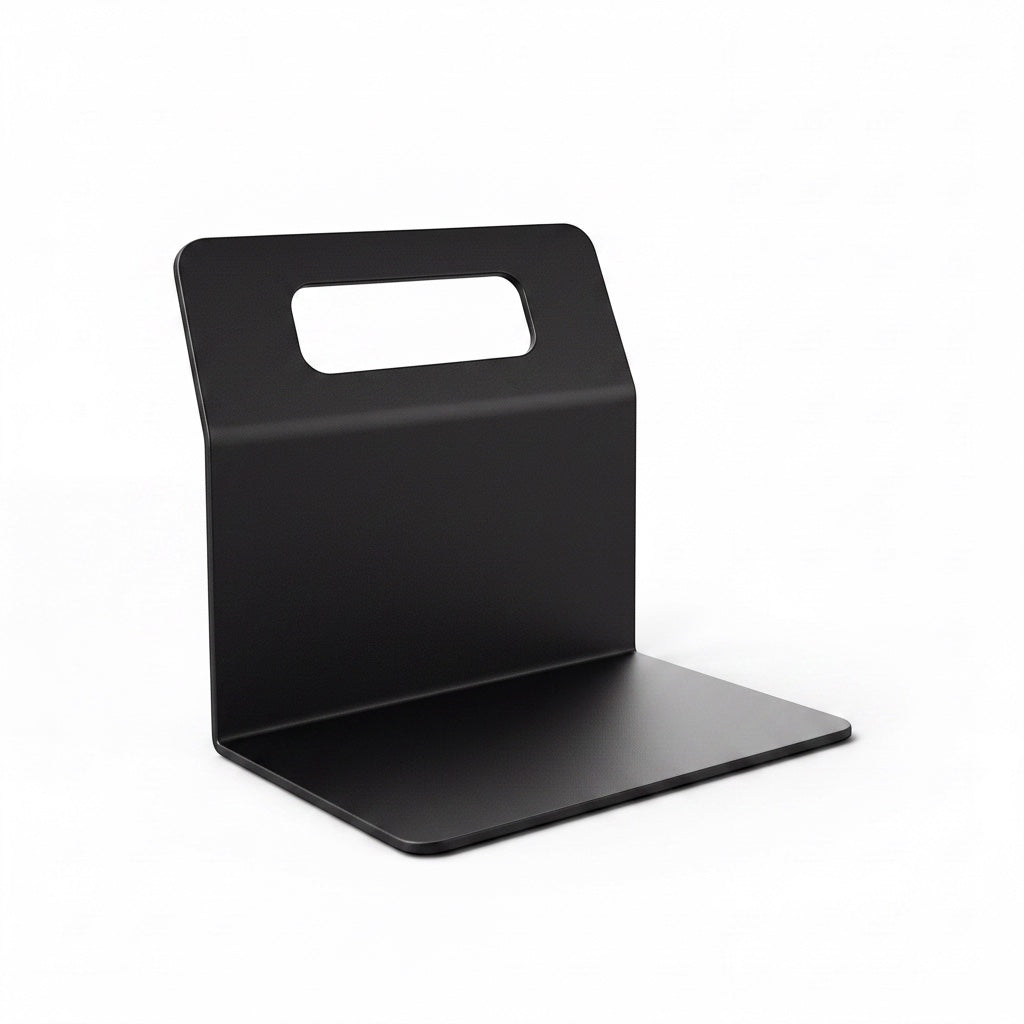 UK Gym Pits black L-shaped metal door clip for handstand homework mat