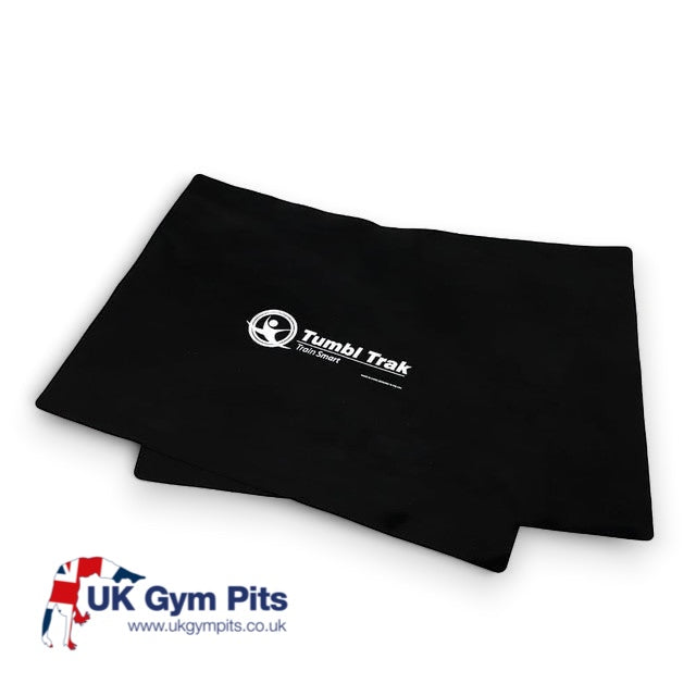UK Gym Pits non-slip smart mat sheets in black silicone, set of 2 for gym floor safety.