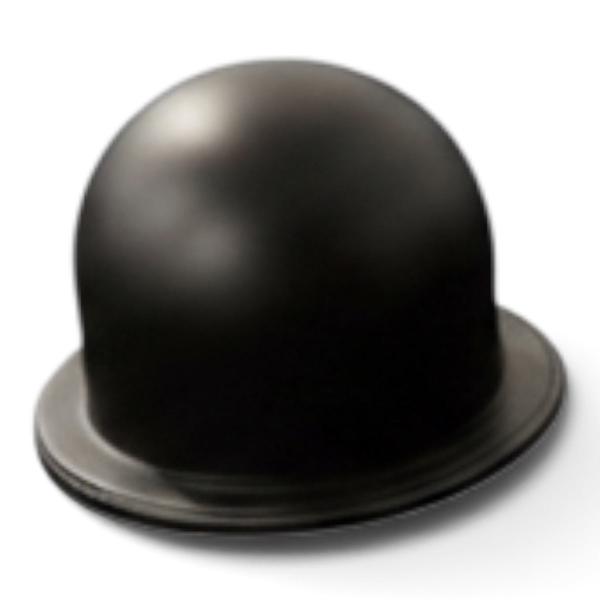 UK Gym Pits black plastic cap for base plate fixings, designed to cover bolt heads for safety and a flush finish.