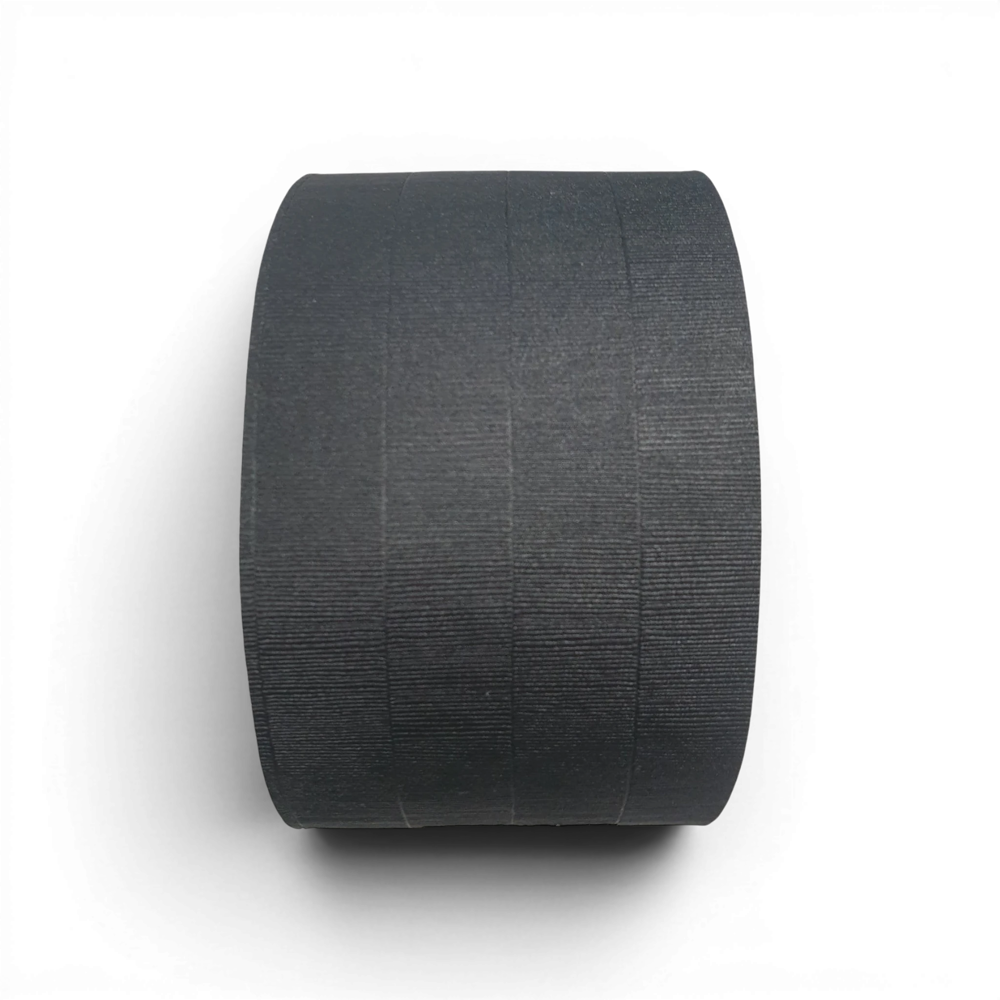 UK Gym Pits black seamless jointing tape roll for hybrid gym mat rolls with a textured surface finish