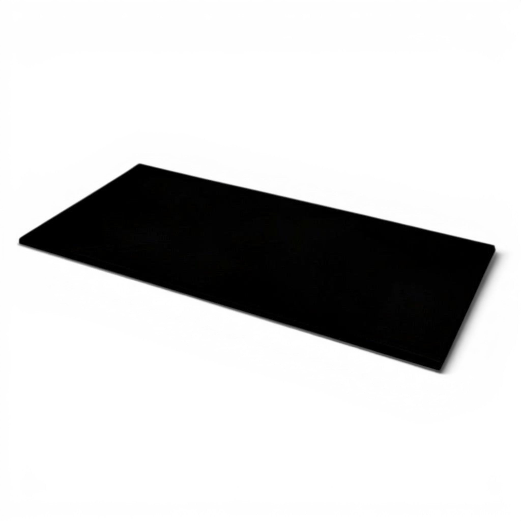 UK Gym Pits black rectangular panelite trampoline side safety mat with anti-slip base for gymnastics training