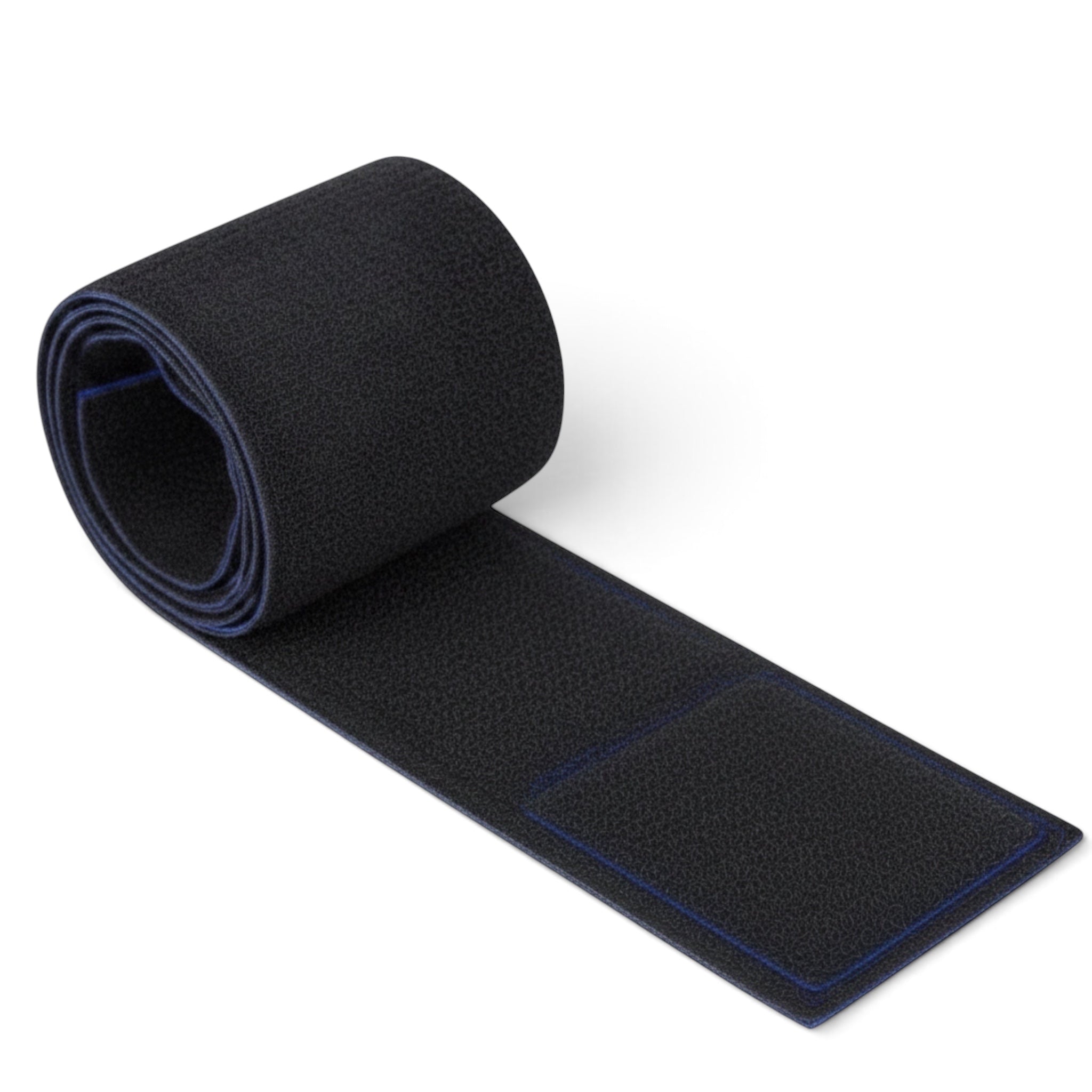 UK Gym Pits black two-sided Velcro strap for connecting pit pillows with hook and loop fasteners
