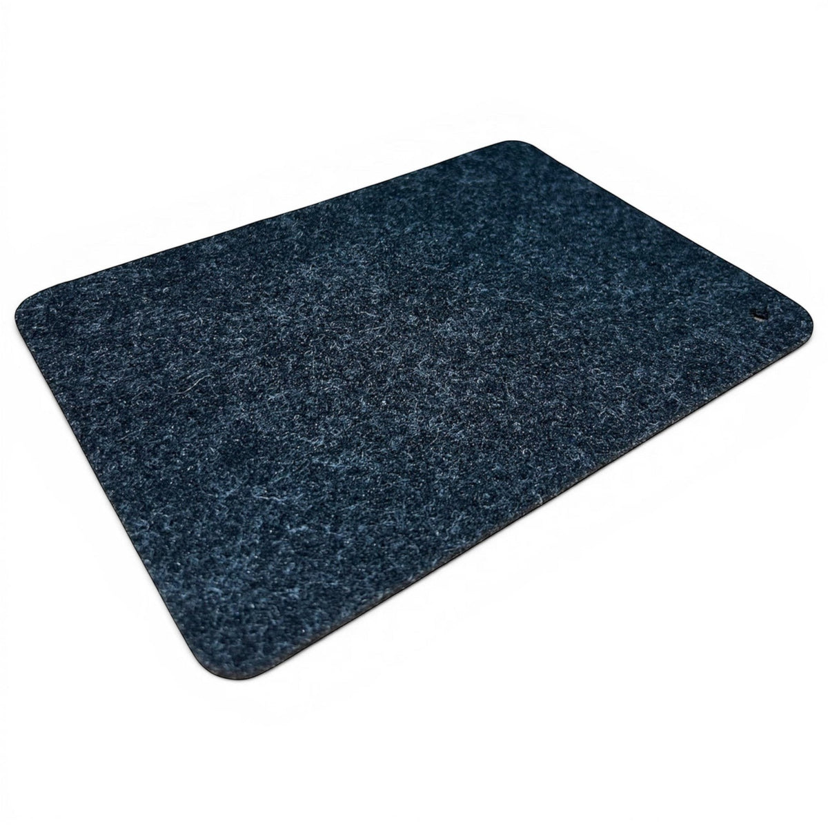 UK Gym Pits charcoal non-flexi carpet mat roll sample with high-density foam backing for gymnastics and cheerleading.
