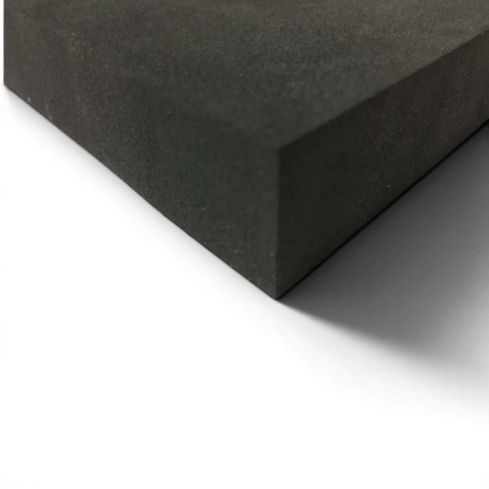 UK Gym Pits black EPDM foam block for gymnastics sprung floor shock absorption and rebound