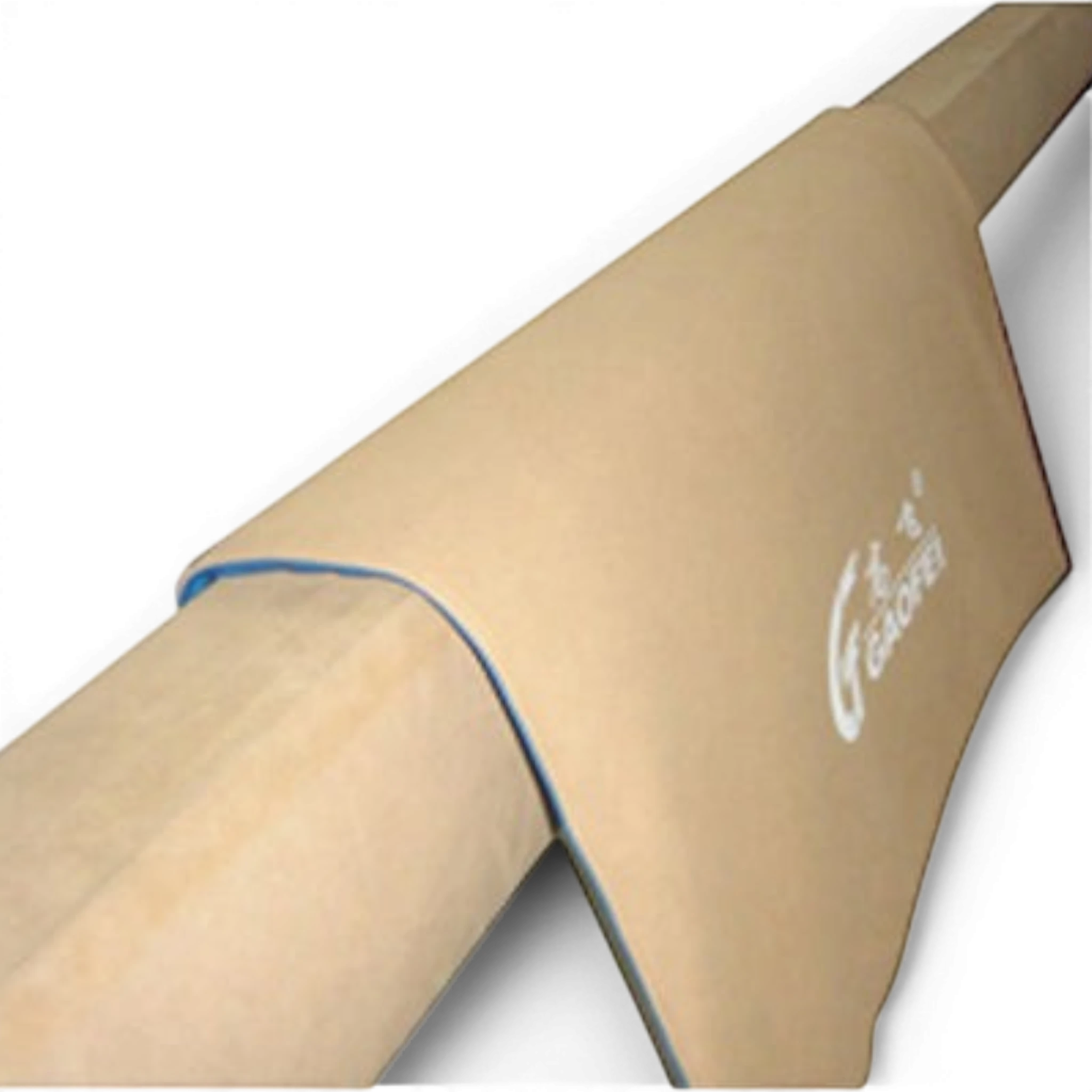UK Gym Pits Gaofei beige PU beam mat with anti-slip surface for gymnastics training and shock absorption.
