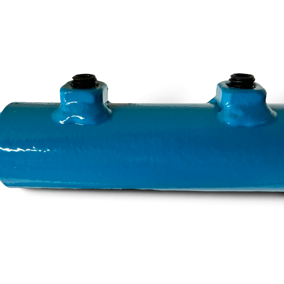 UK Gym Pits Gaofei blue powder coated reinforced tubular steel frame component for wall mountable training rings