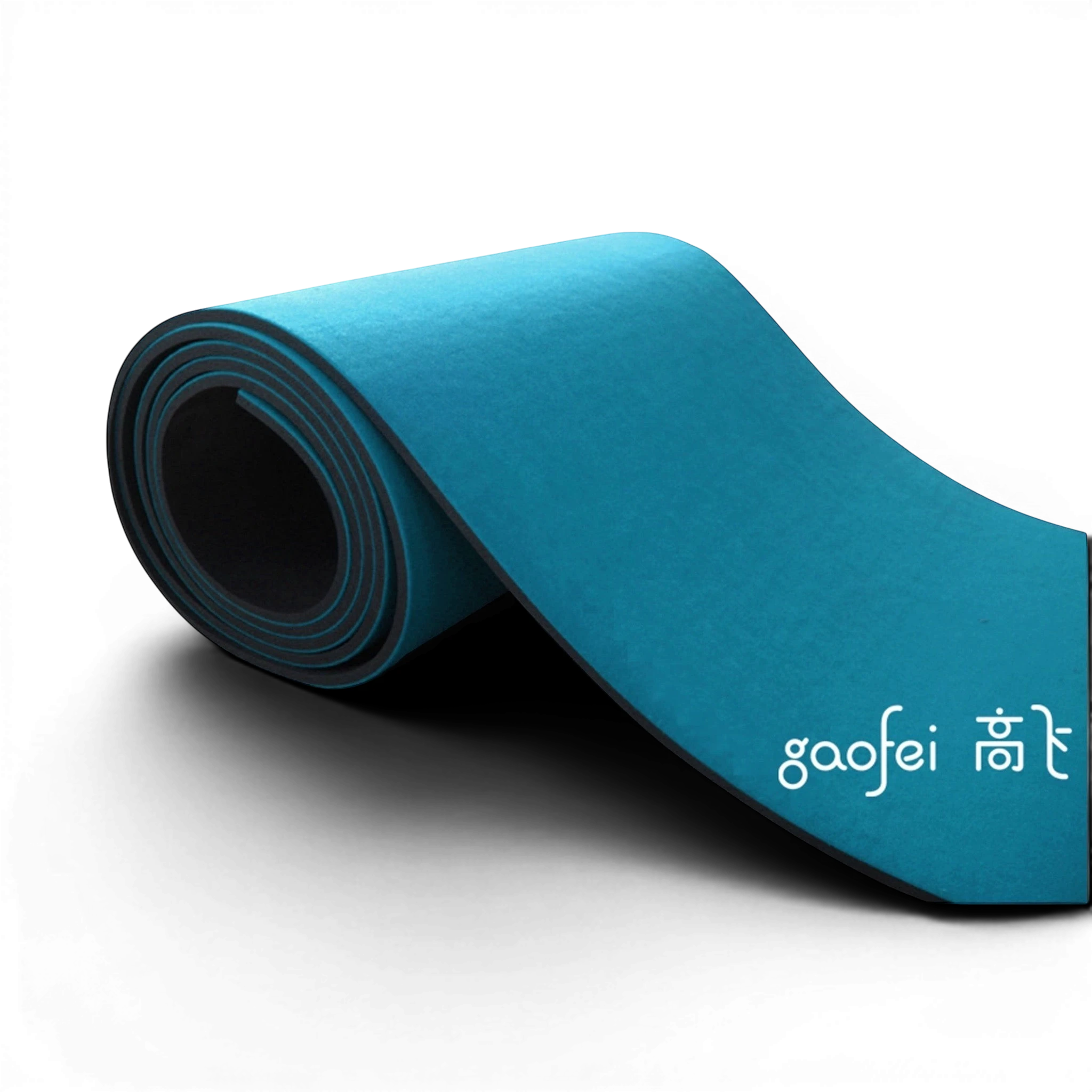 UK Gym Pits Gaofei blue gymnastics vault runway with soft carpet surface and non-slip foam base
