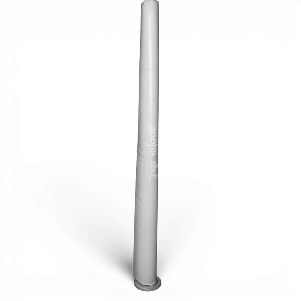 UK Gym Pits Gaofei white high bar post safety padding with high-density foam and durable PVC vinyl exterior