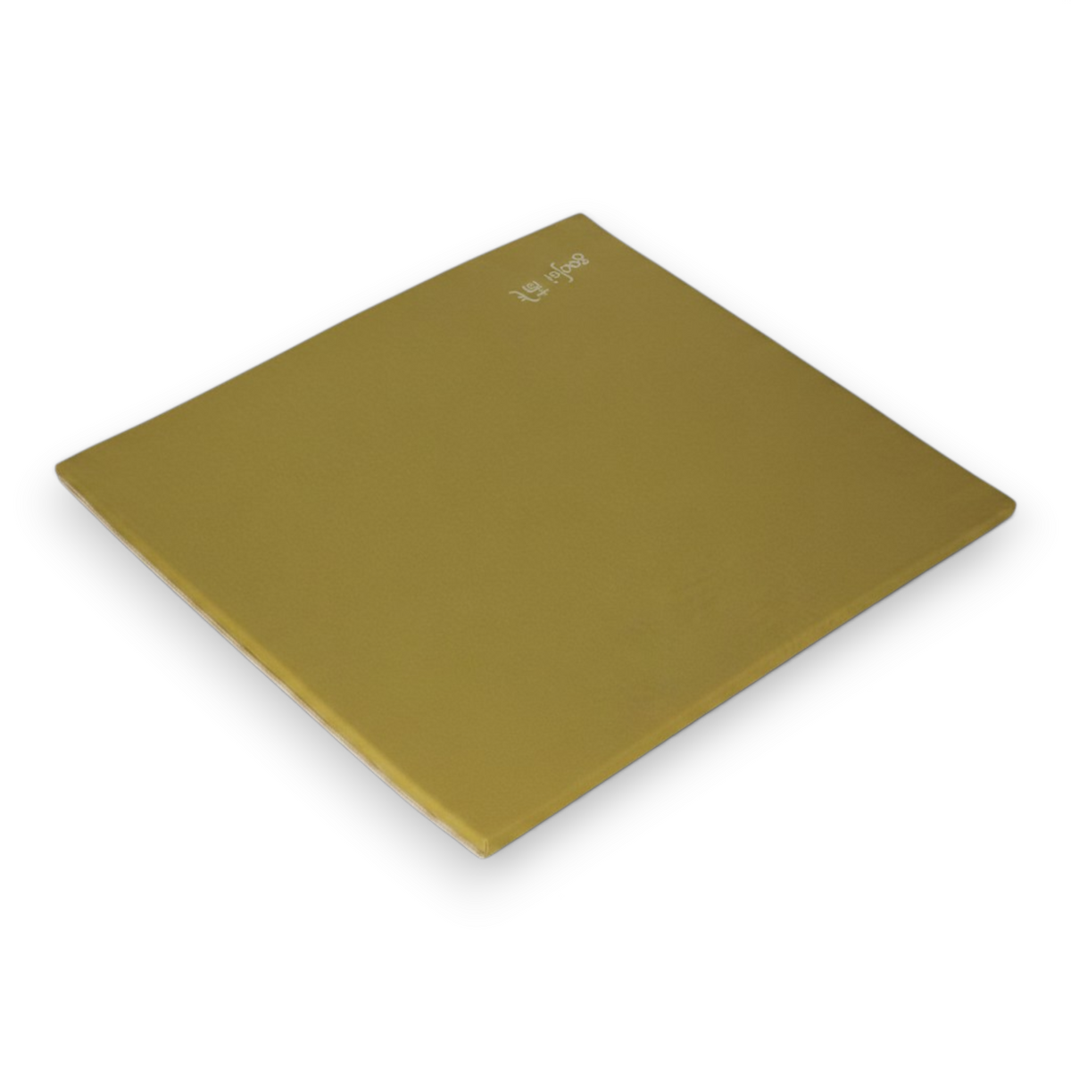UK Gym Pits Gaofei vault round off mat in olive green with soft jersey fabric for gymnastics training