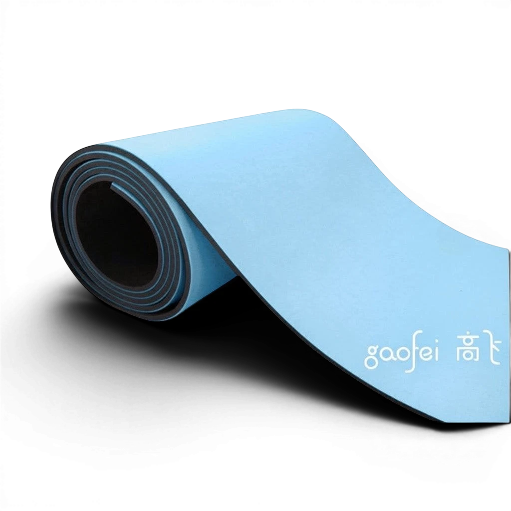 UK Gym Pits Gaofei FIG approved light blue vault runway with soft carpet surface and non-slip foam base