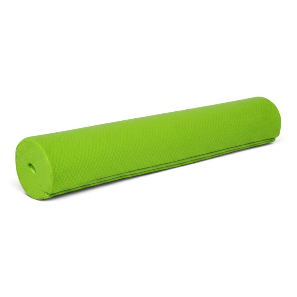 UK Gym Pits Gaofei lime green gymnastics bar safety pad with shock-absorbent foam core and stretchy fabric cover