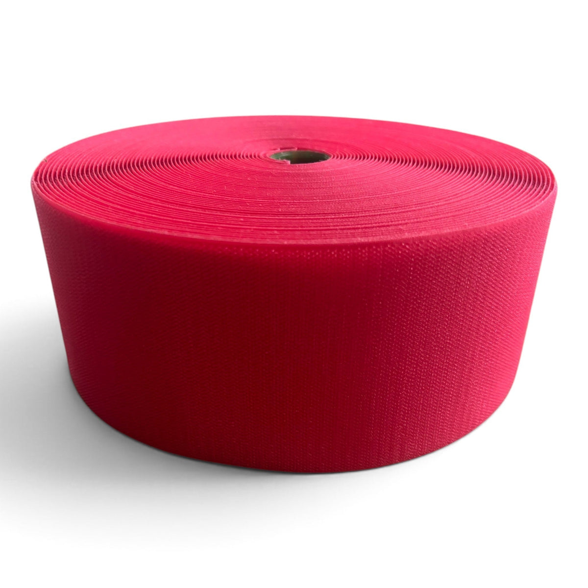 UK Gym Pits red hook roll for joining carpet mat rolls, 10cm wide velcro strip for seamless gym mat connections.