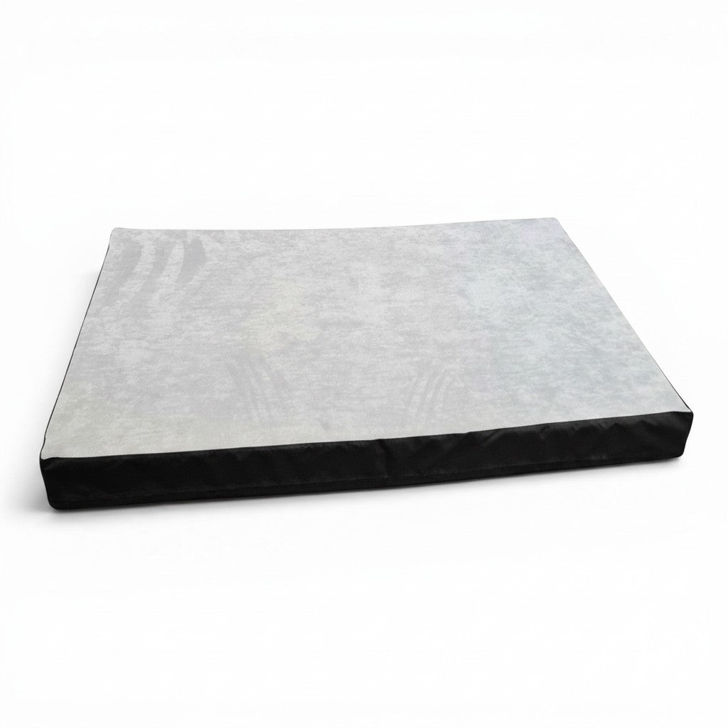 UK Gym Pits jersey-topped grey crash mat with black PVC sides for gymnastics and martial arts landing safety