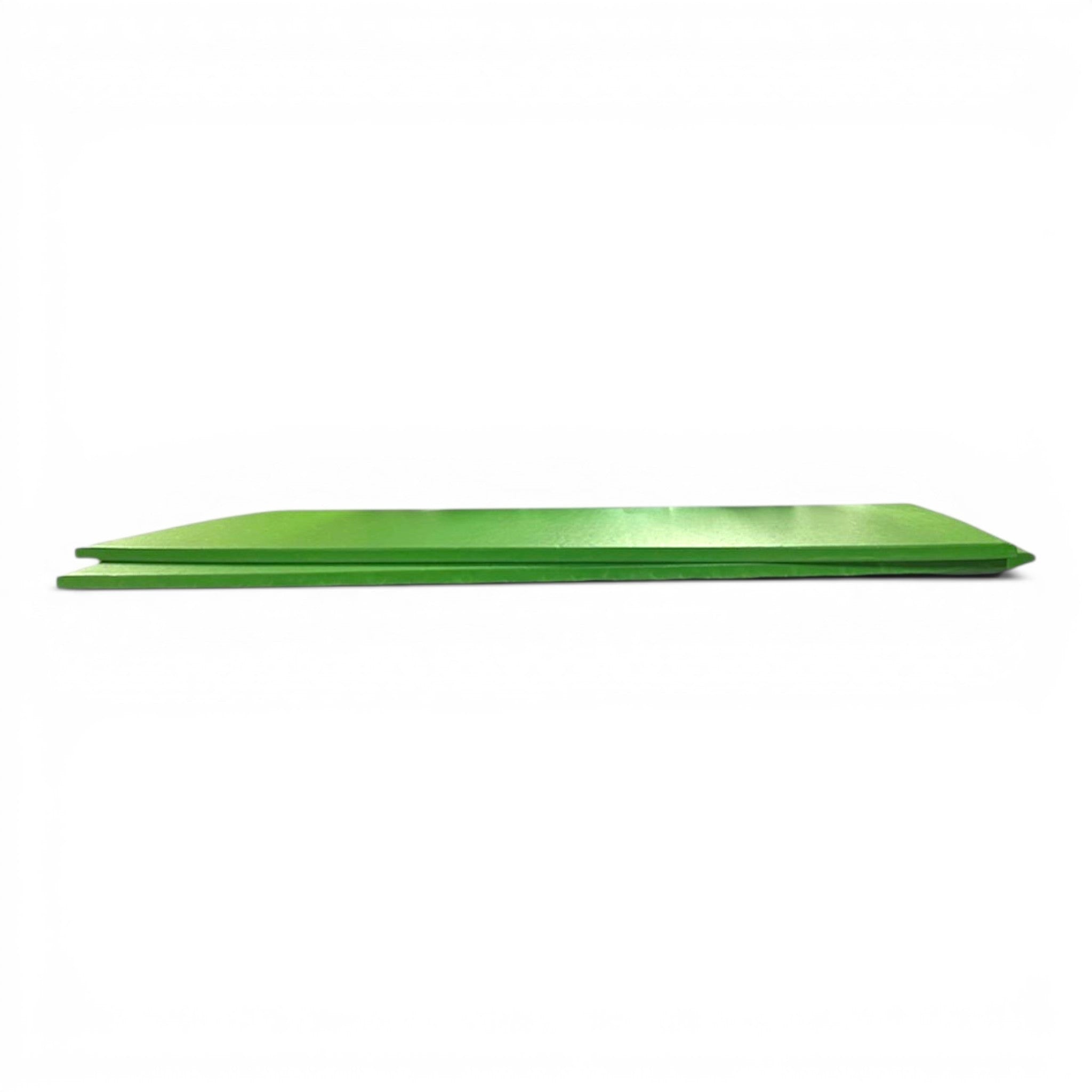 UK Gym Pits lime green chipfoam multi-purpose gym mat with a durable PVC cover and anti-slip base.