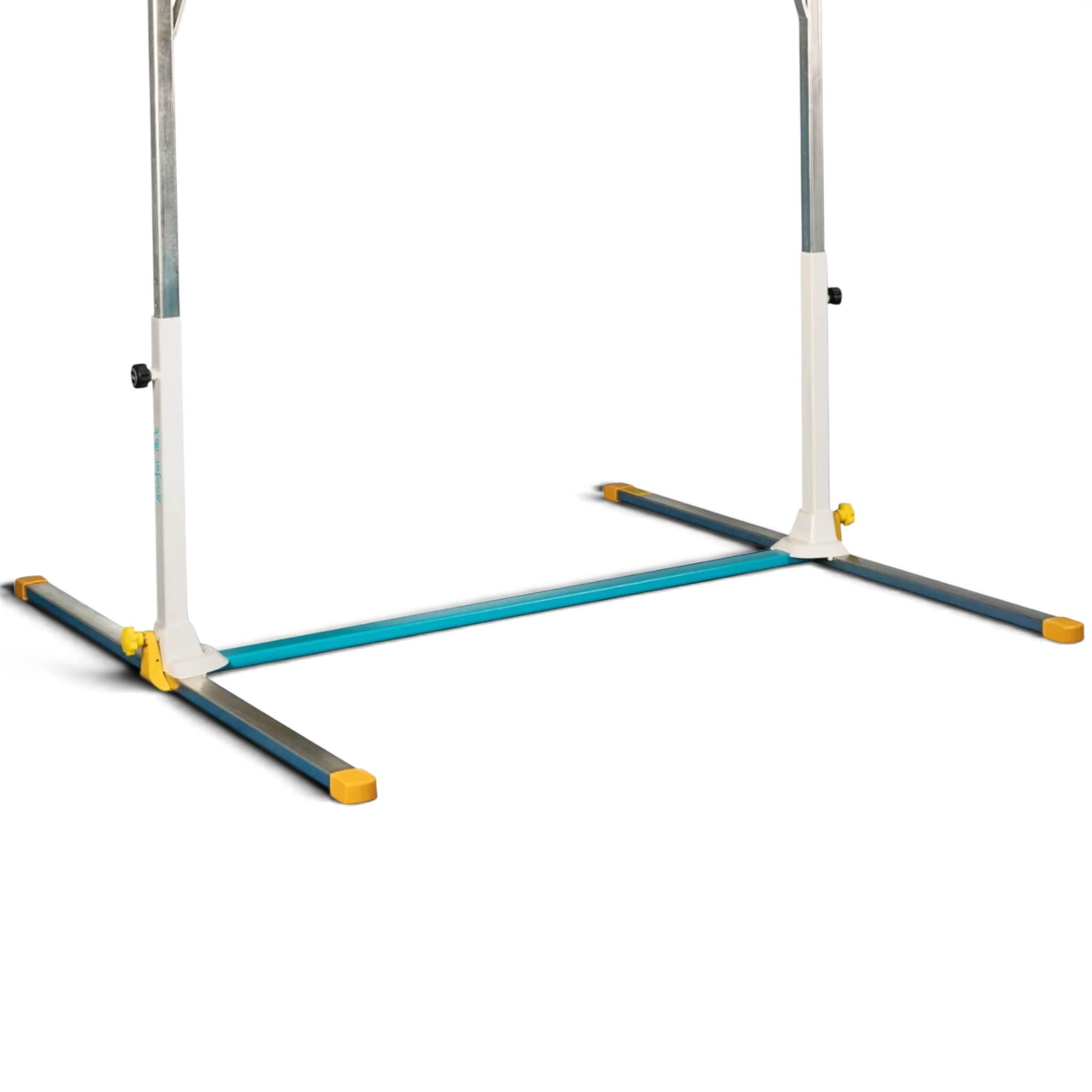 UK Gym Pits Gaofei mini ring frame for children with a reinforced steel base and adjustable height settings.