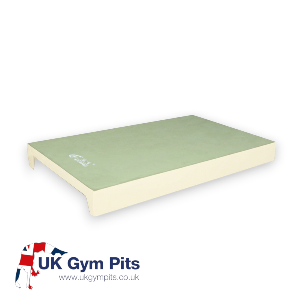 UK Gym Pits Gaofei parallel bars protection pad with high-density foam and light green jersey fabric cover