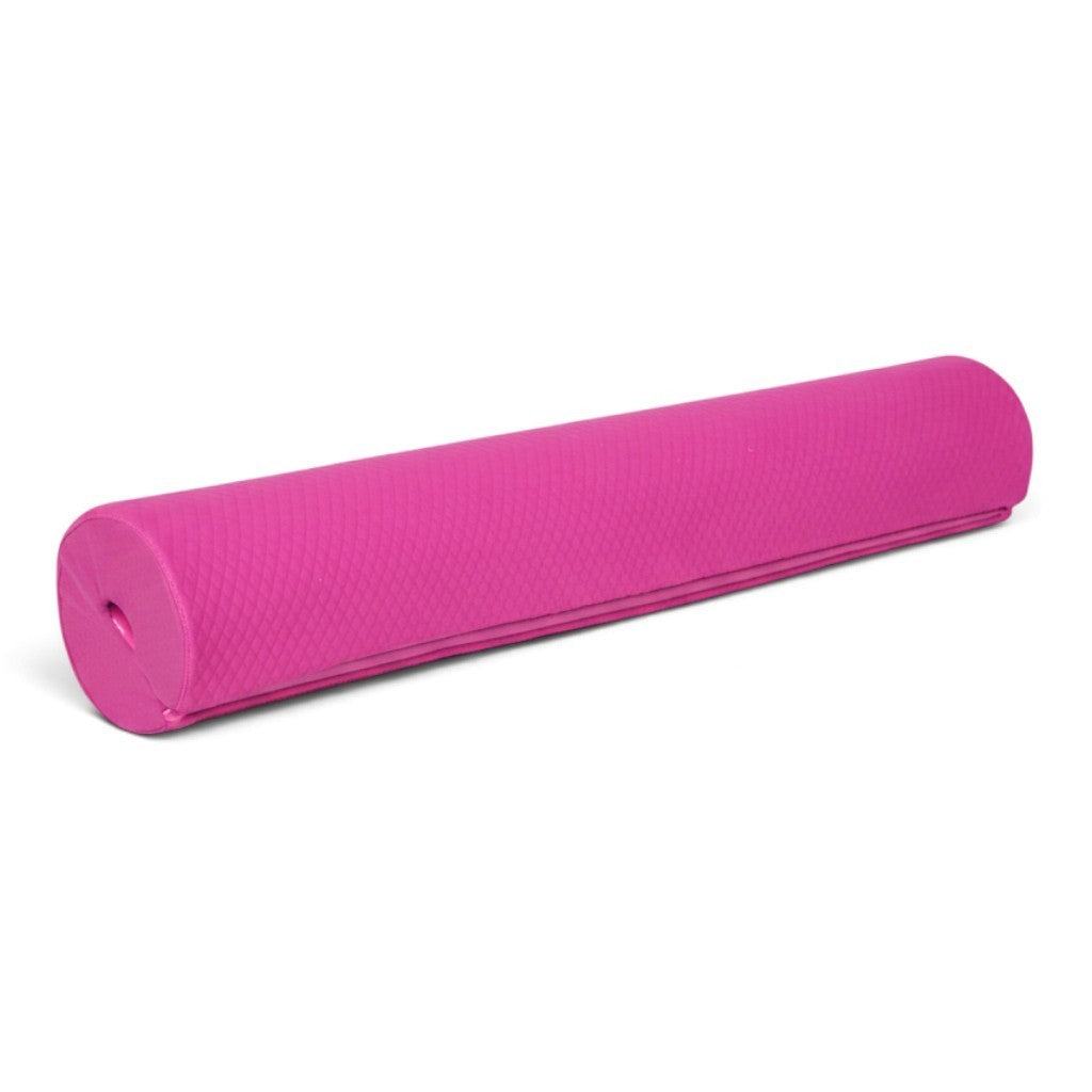 UK Gym Pits Gaofei pink bar safety pad with shock-absorbent foam core and stretchy jersey fabric cover