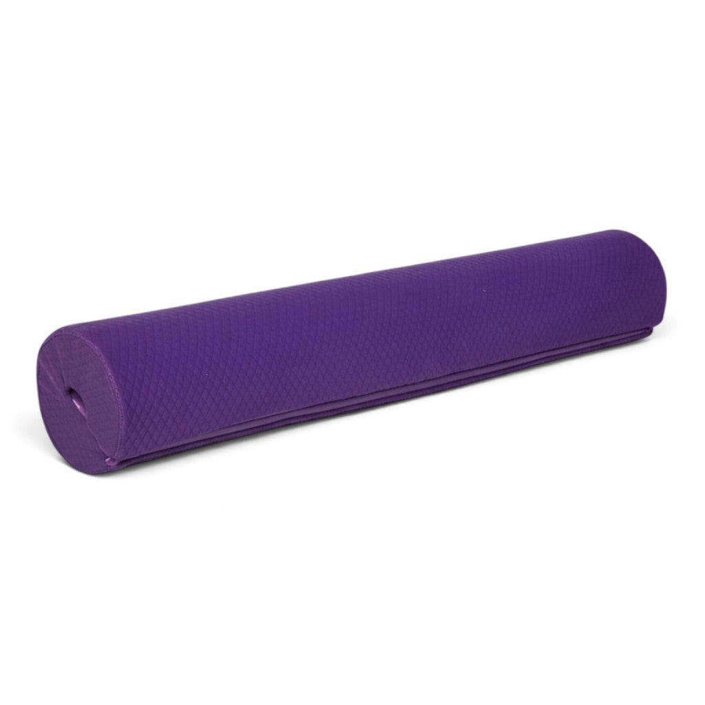UK Gym Pits purple foam bar safety pad for gymnastics equipment with a durable jersey fabric cover