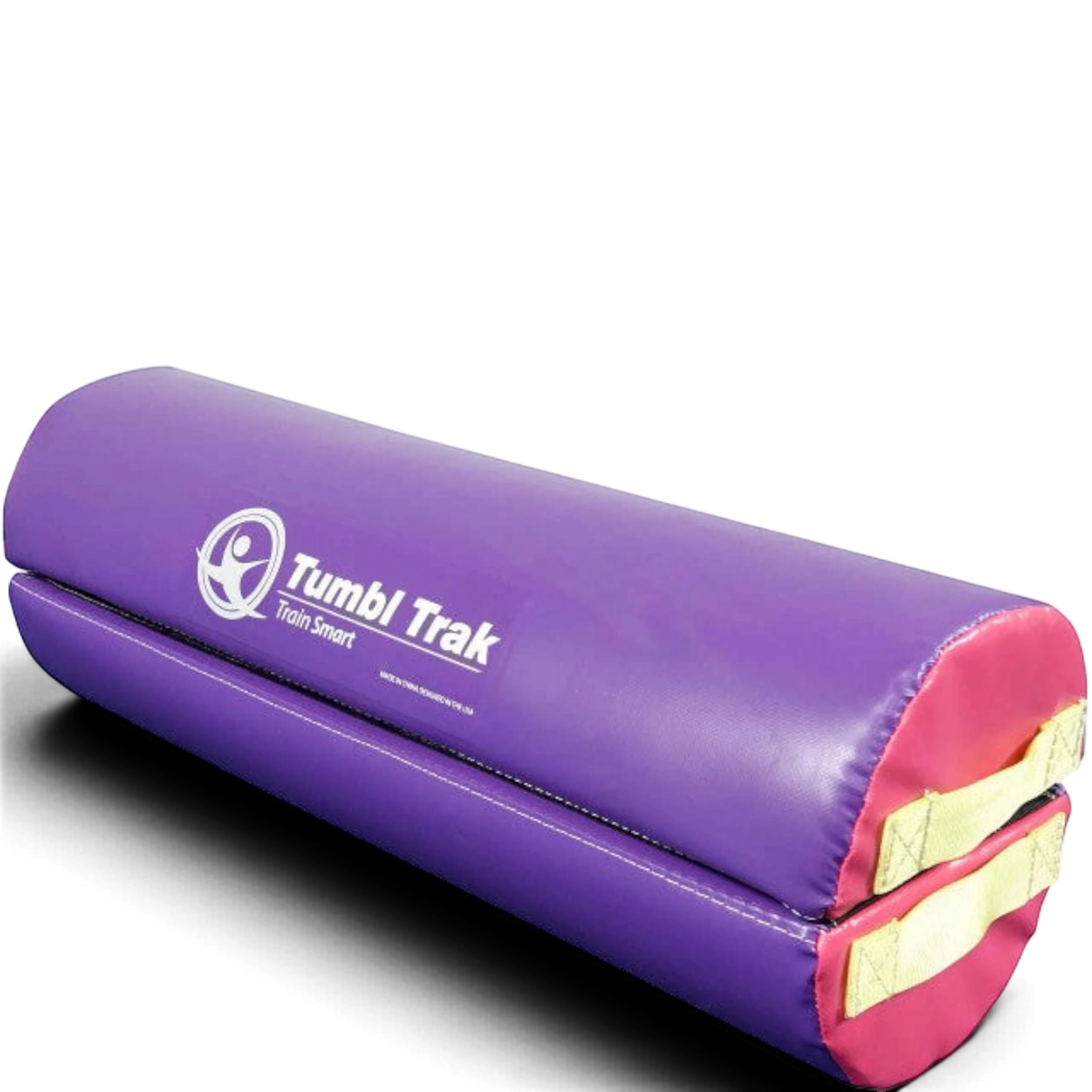 UK Gym Pits purple and pink vinyl foam half round training tool with carry handles