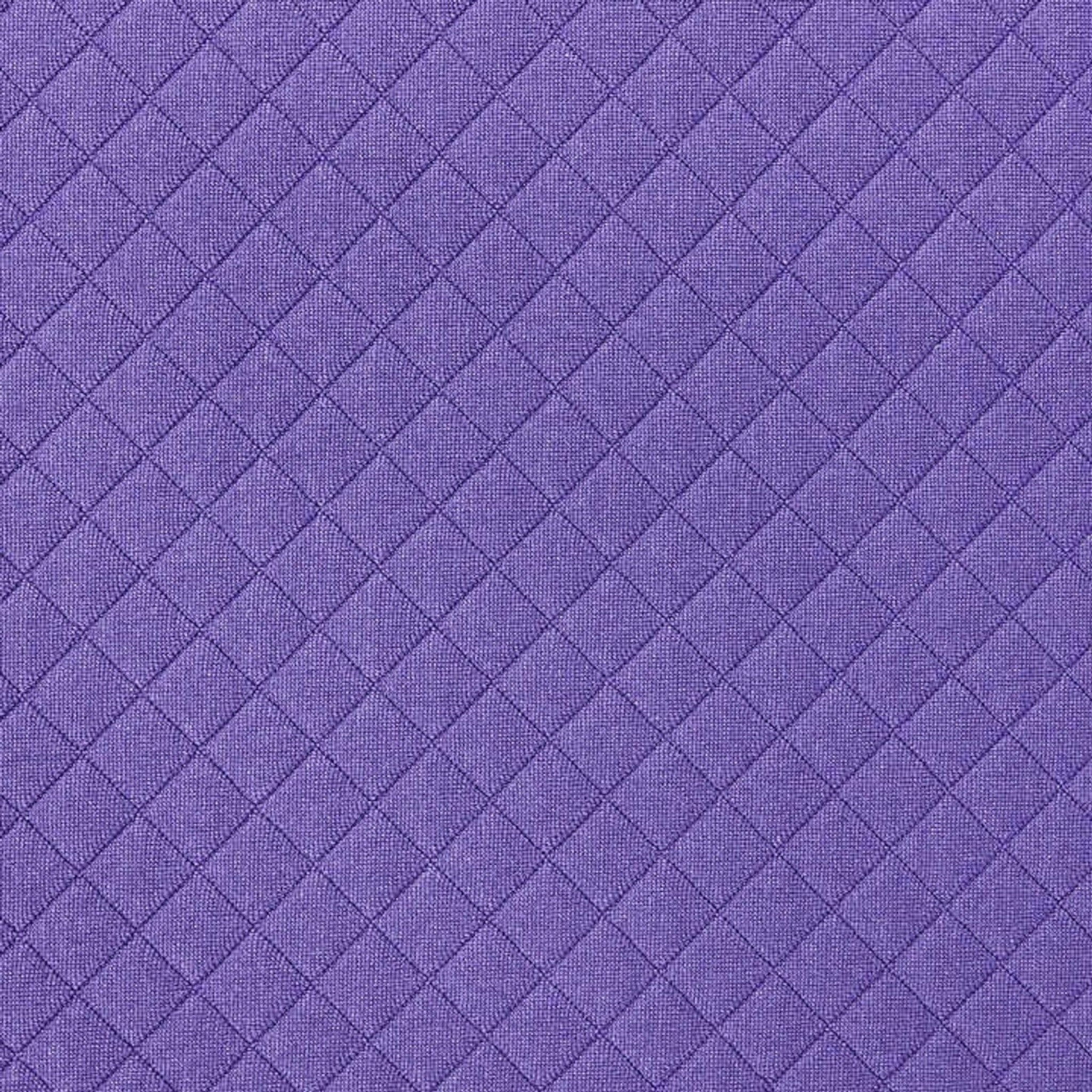 UK Gym Pits purple quilted fabric texture with a diamond stitch pattern used for gymnastics mats