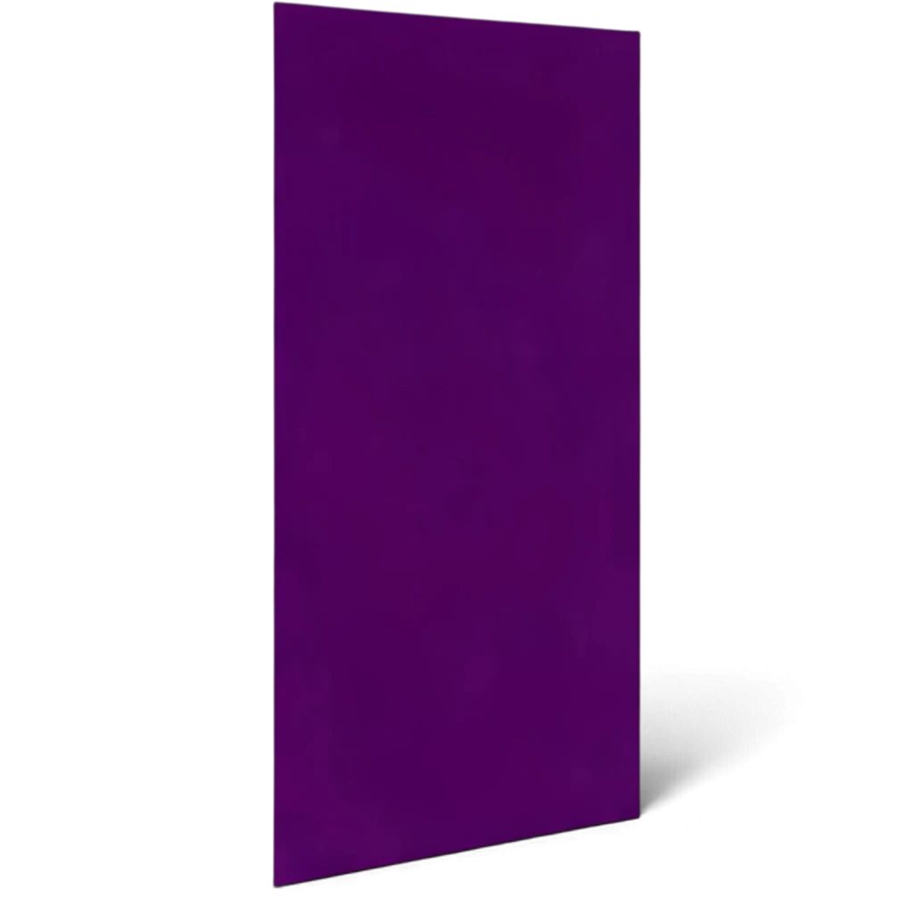 UK Gym Pits purple rectangular wall safety padding with heavy-duty PVC finish for gym and sports facility protection