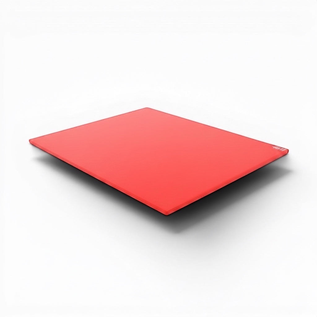 UK Gym Pits red sandwich gym mat with anti-slip base and durable PVC cover for gymnastics and sports training.