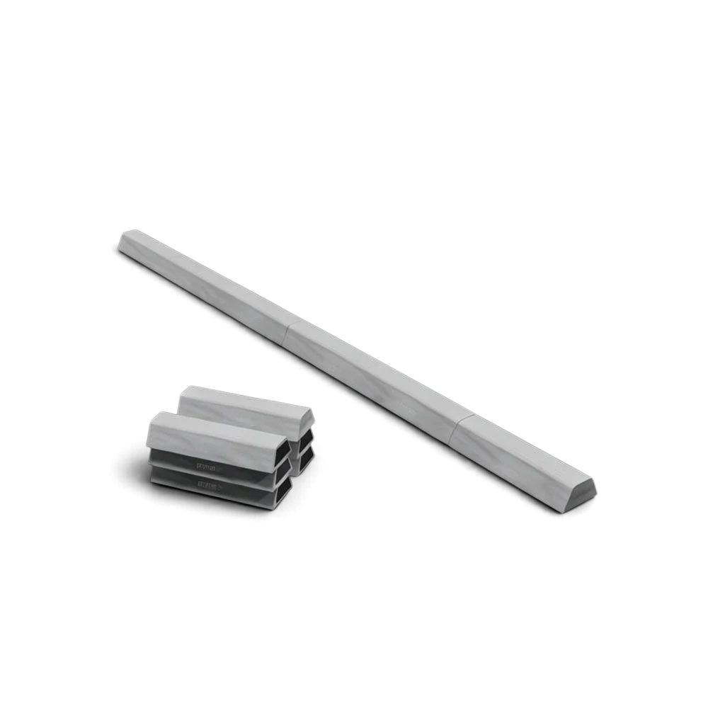 UK Gym Pits segmented PE foam floor beam for gymnastics practice with anti-slip base and durable PVC cover
