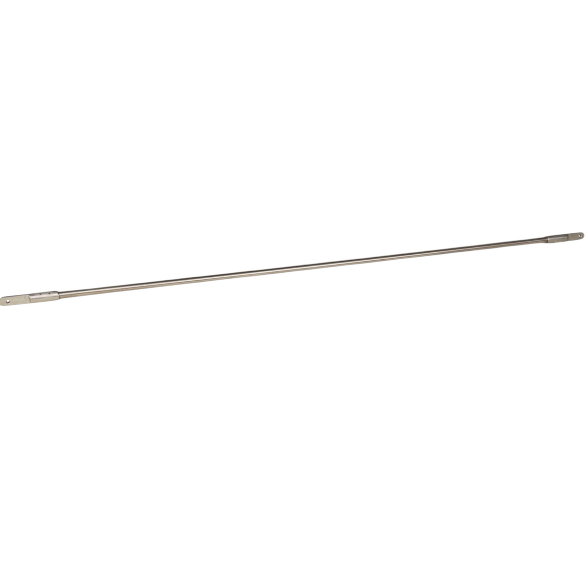 UK Gym Pits stainless steel high bar handrail for gymnastics training, featuring a sprung design for flexibility.
