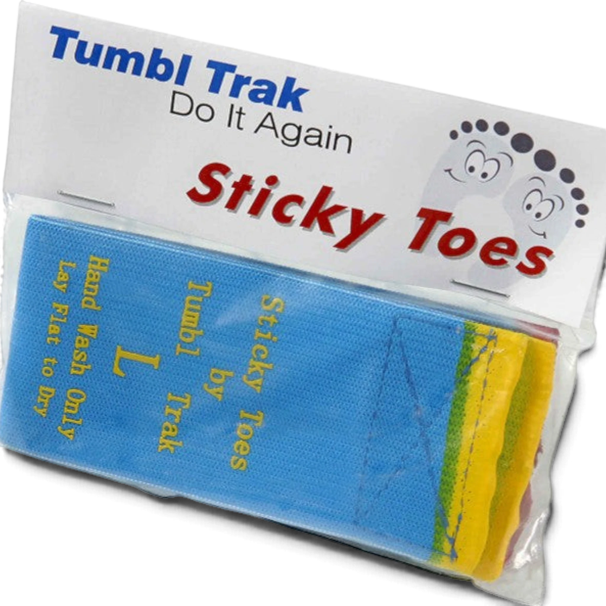 UK Gym Pits Sticky Toes gymnastics training aid in original packaging for keeping feet together during tumbling