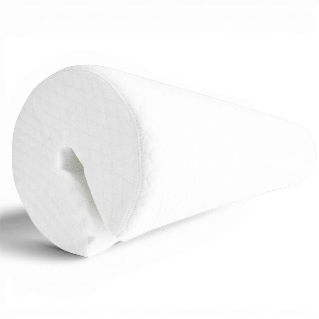 UK Gym Pits Gaofei white foam parallel bars safety pad with a stretchy jersey fabric cover for gymnastics training