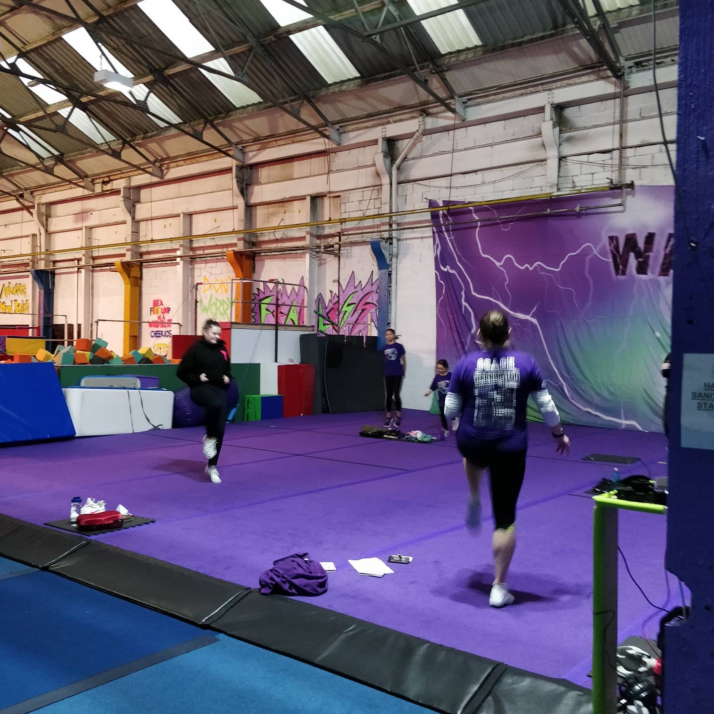 Gymnastics Sprung Floor - 12.8m by 12.8m (42' by 42')
