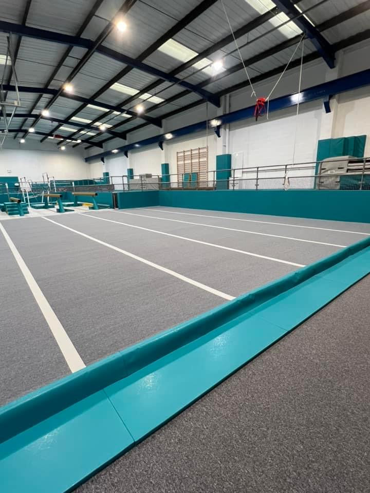 Gymnastics Sprung Floor - 42' by 42' (12.8m by 12.8m)