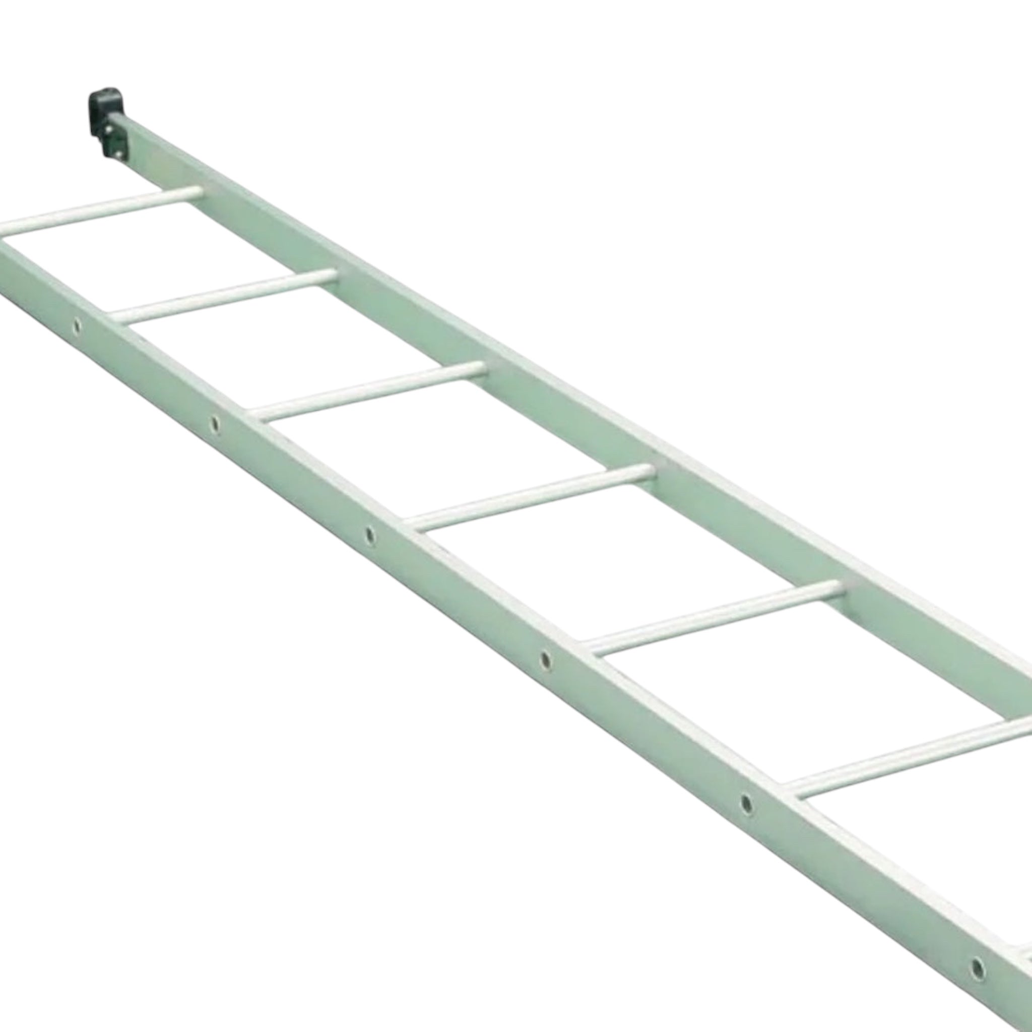 UK Gym Pits aluminium agility ladder with powder coated hooks and safety clips for gym equipment bridging.