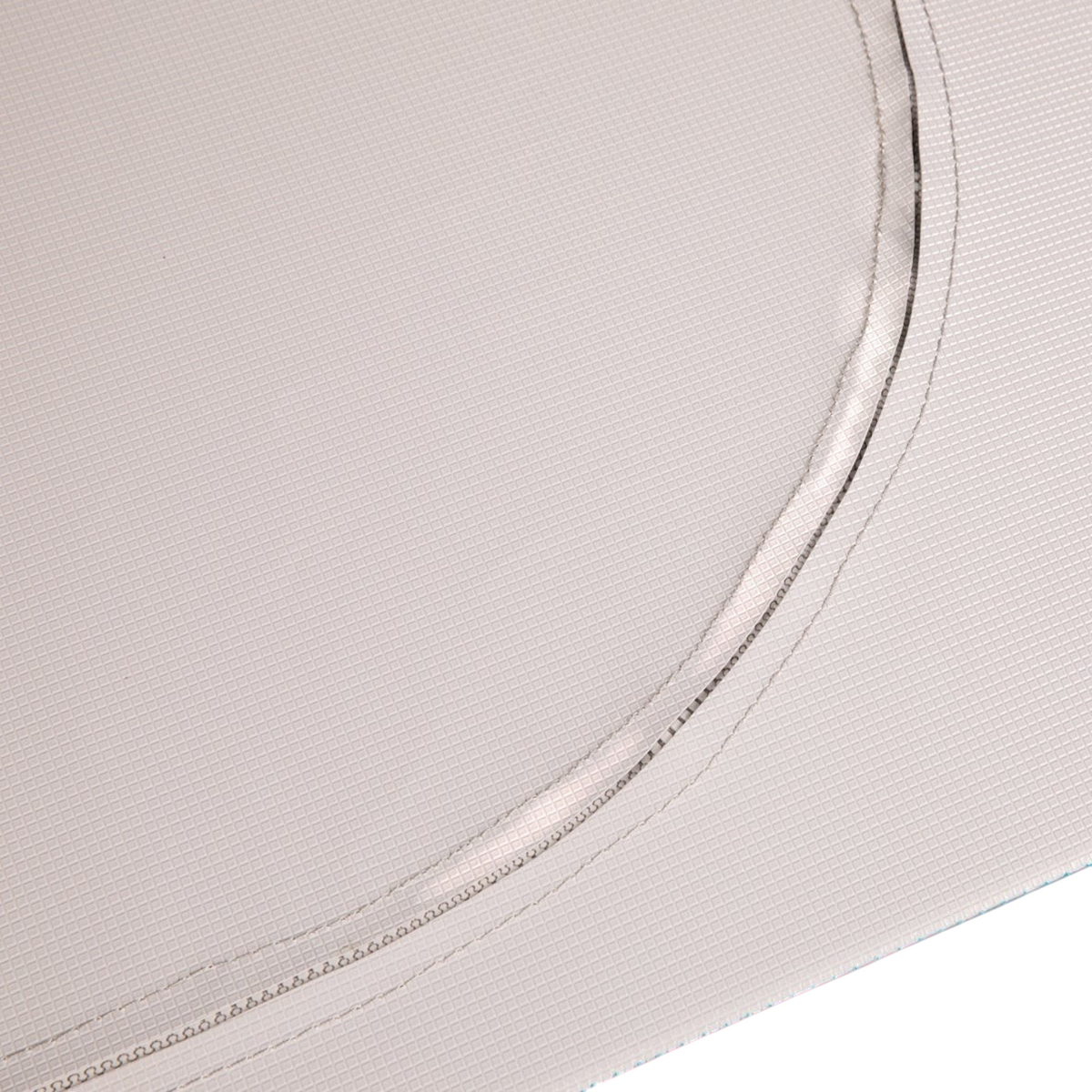 UK Gym Pits FIG approved asymmetric bars landing mat surface with durable PVC vinyl and reinforced stitching detail