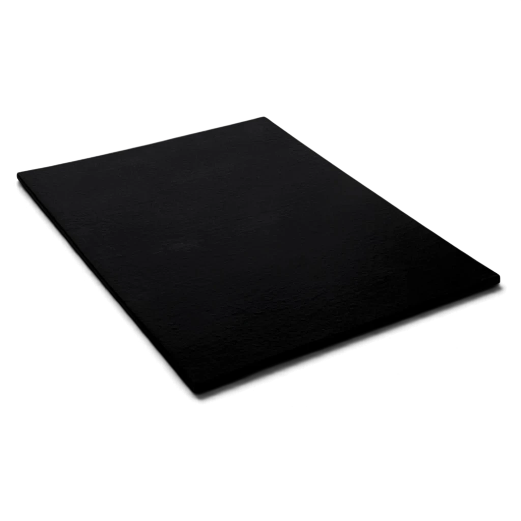 UK Gym Pits black medium-weight chipfoam multi-purpose sports mat with a durable PVC surface and anti-slip base