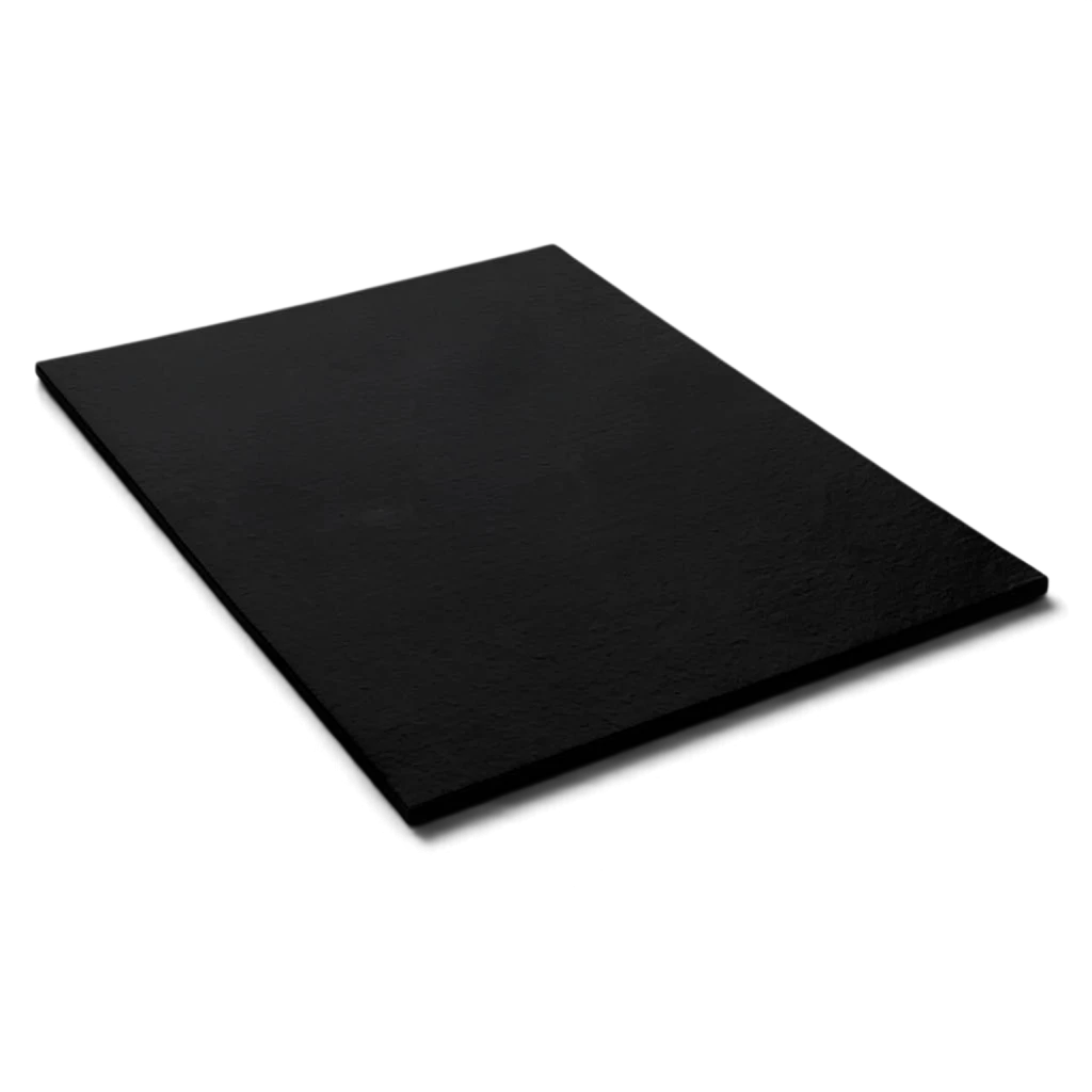 UK Gym Pits lightweight black gymnastics mat with a durable PVC surface and anti-slip base for sports and play.