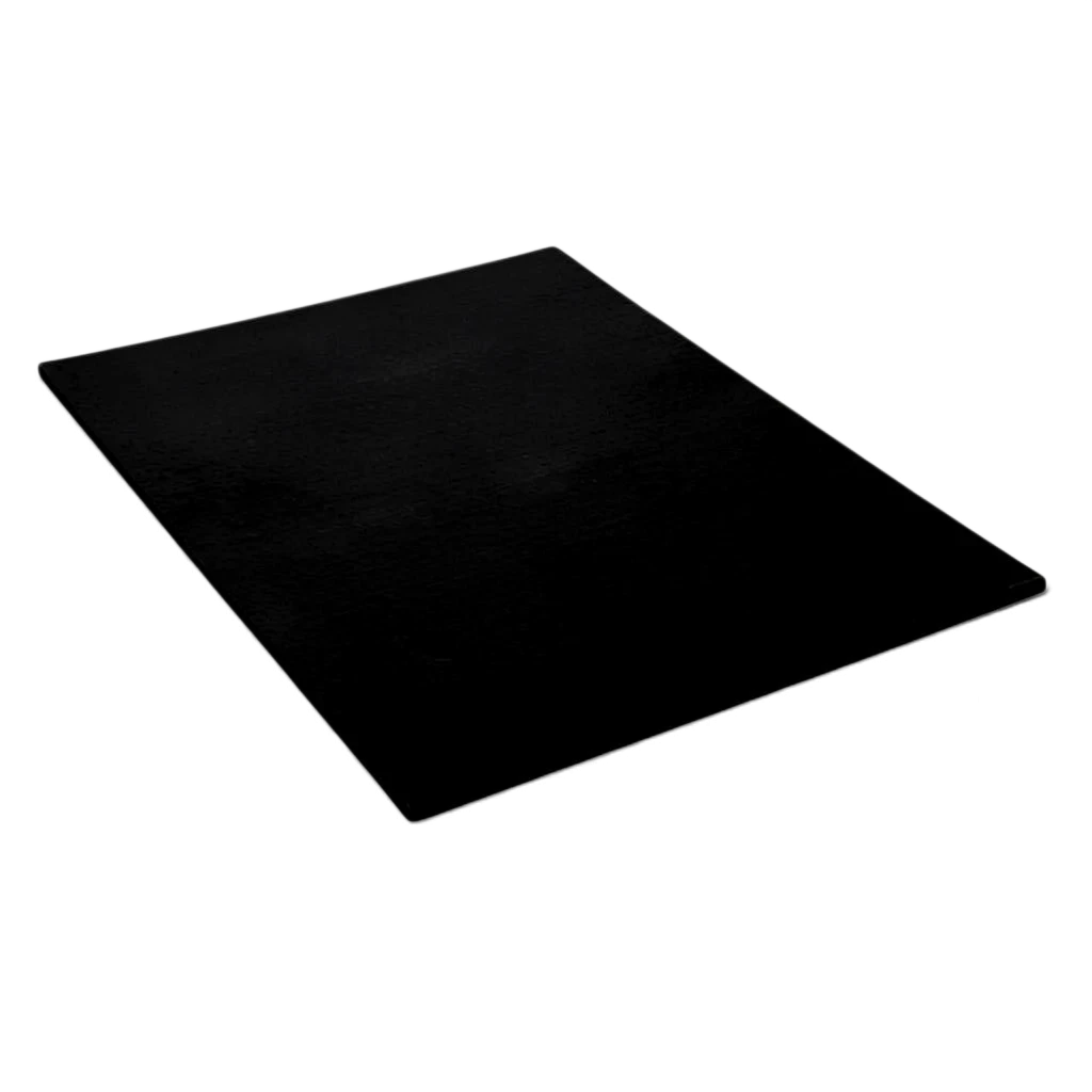 UK Gym Pits black medium-weight gymnastics mat with durable PVC cover and anti-slip base for school sports
