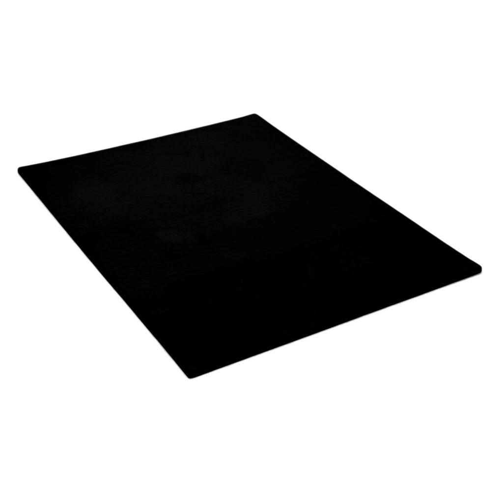 UK Gym Pits black medium-weight gymnastics mat with high-density chip foam and durable PVC cover