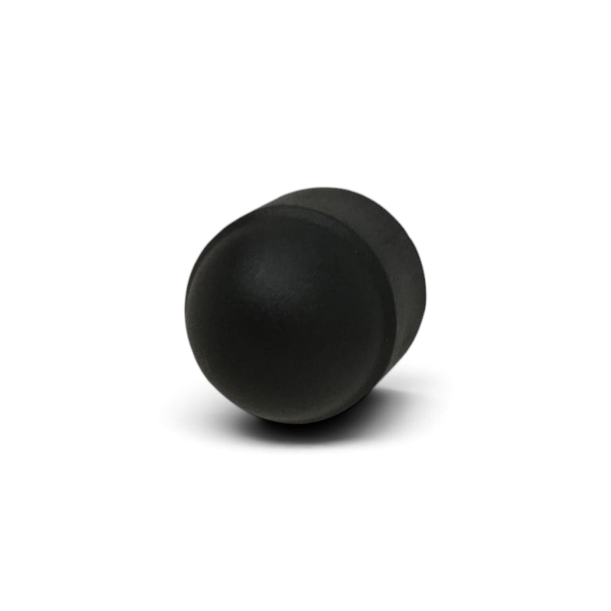 UK Gym Pits black plastic protective cap for M10 coach bolt fixings used with GRP handrail base plates