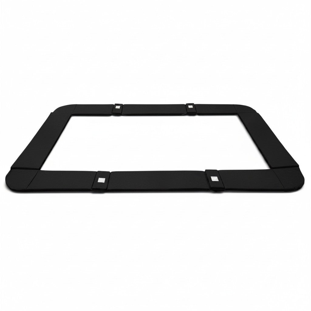 UK Gym Pits black replacement trampoline frame pads with velcro straps for GM and GMEX models