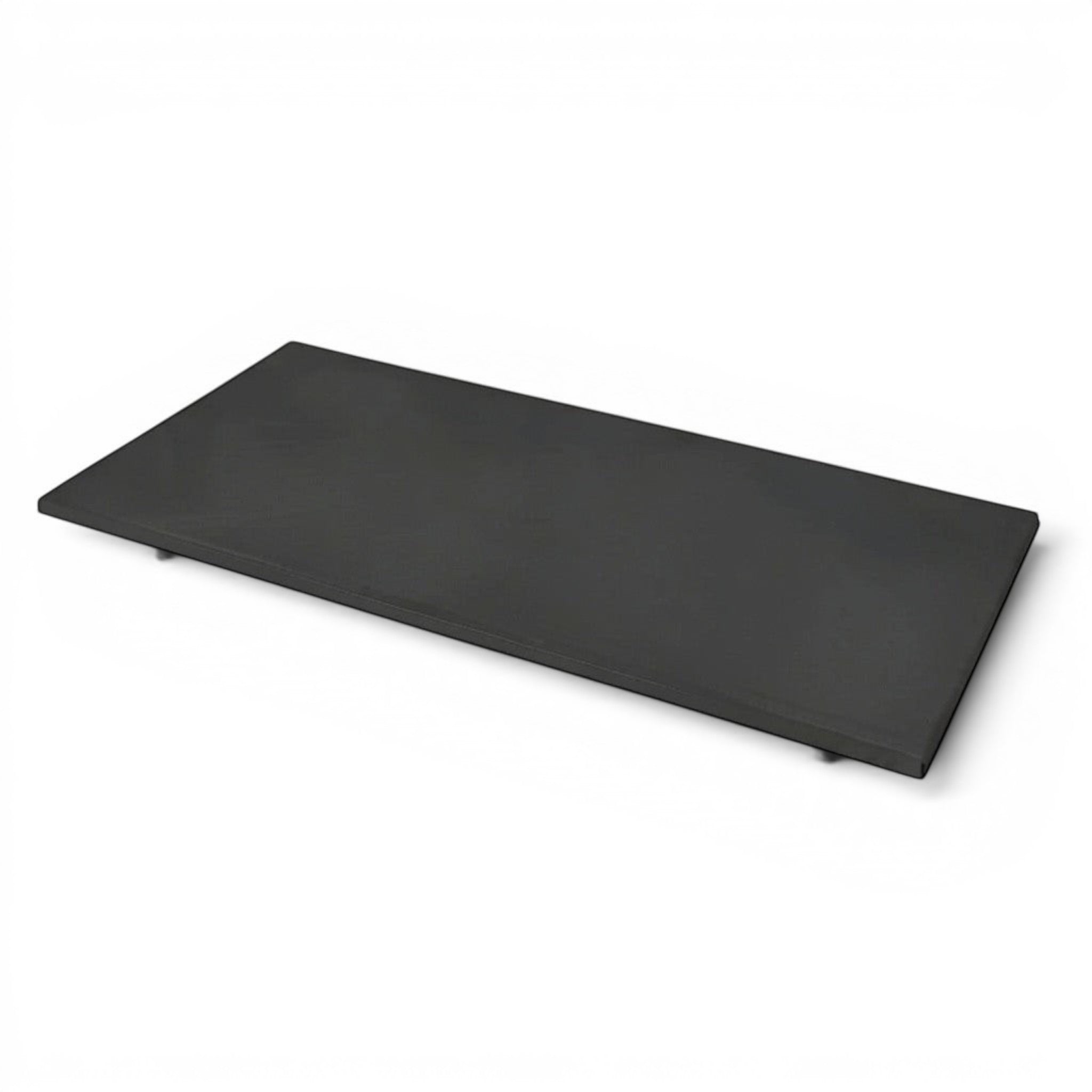 UK Gym Pits black rectangular panelite trampoline surround mat with anti-slip base for gymnastics safety