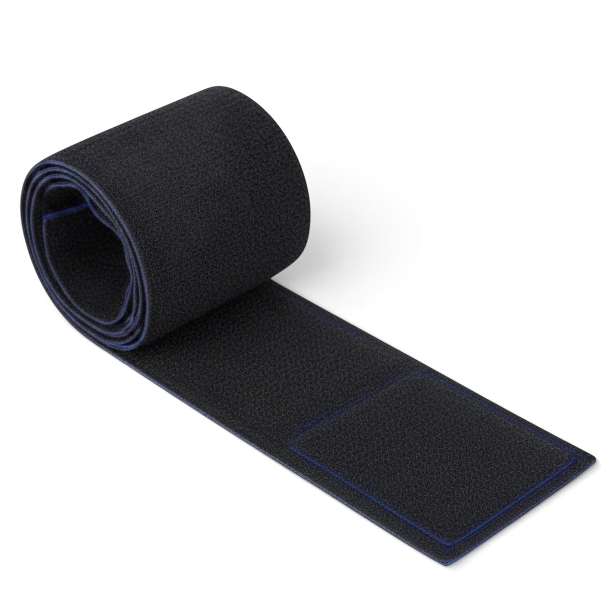 UK Gym Pits black two-sided Velcro strap for connecting pit pillows with hook and loop fasteners